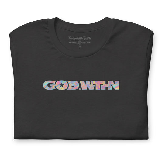 GOD WTHN™ | Unisex Ultra-Soft Eco Dreamy Tee | Astral Light™ | Mystic Charcoal