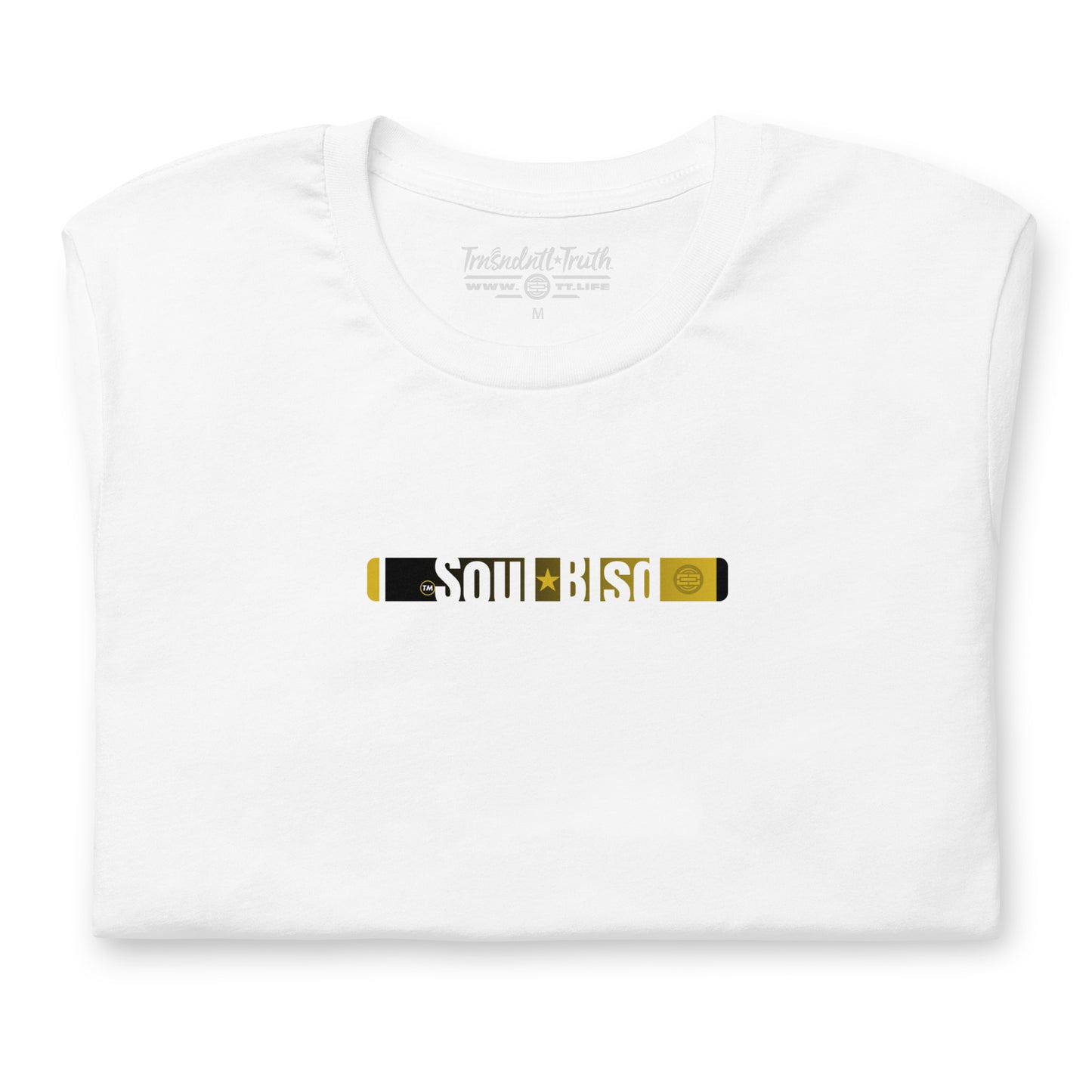 Soul Blsd™ | Buddha Quote | Unisex Ultra-Soft Eco Dreamy Tee | White Light