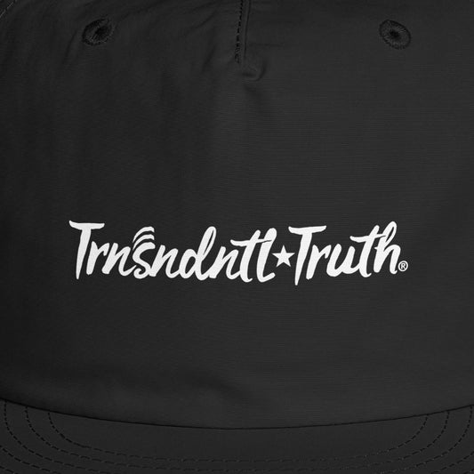 Trnsndntl Truth® | Unisex | Eco Surf Cap | Pure Black