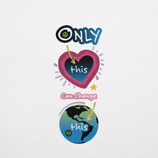 Only Love | Unisex | Natural Eco Dreamy Tee