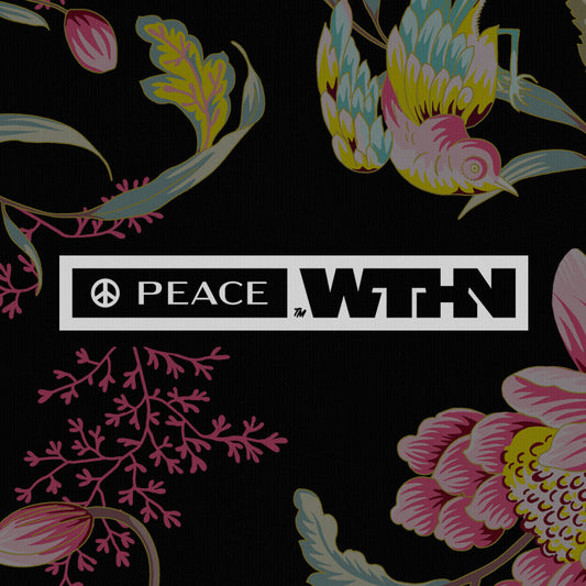 Peace Wthn™ | Unisex | Natural Eco Dreamy Hoodie | Floral Abundance