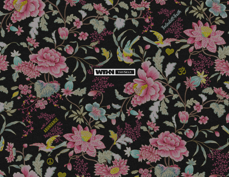 Wthn thySelf.™ | Unisex | Natural Eco Dreamy Hoodie | Floral Abundance