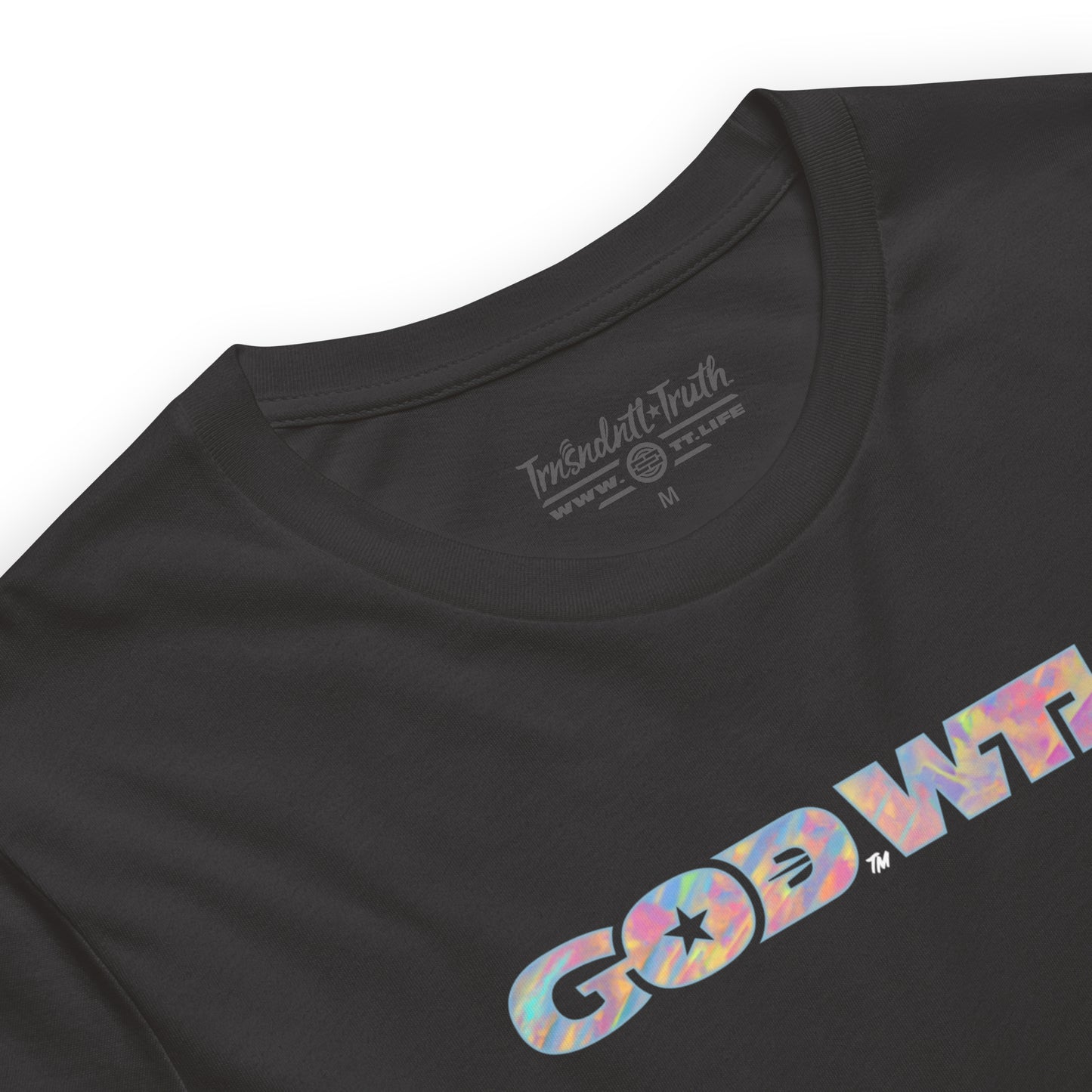 GOD WTHN™ | Unisex Ultra-Soft Eco Dreamy Tee | Astral Light™ | Mystic Charcoal
