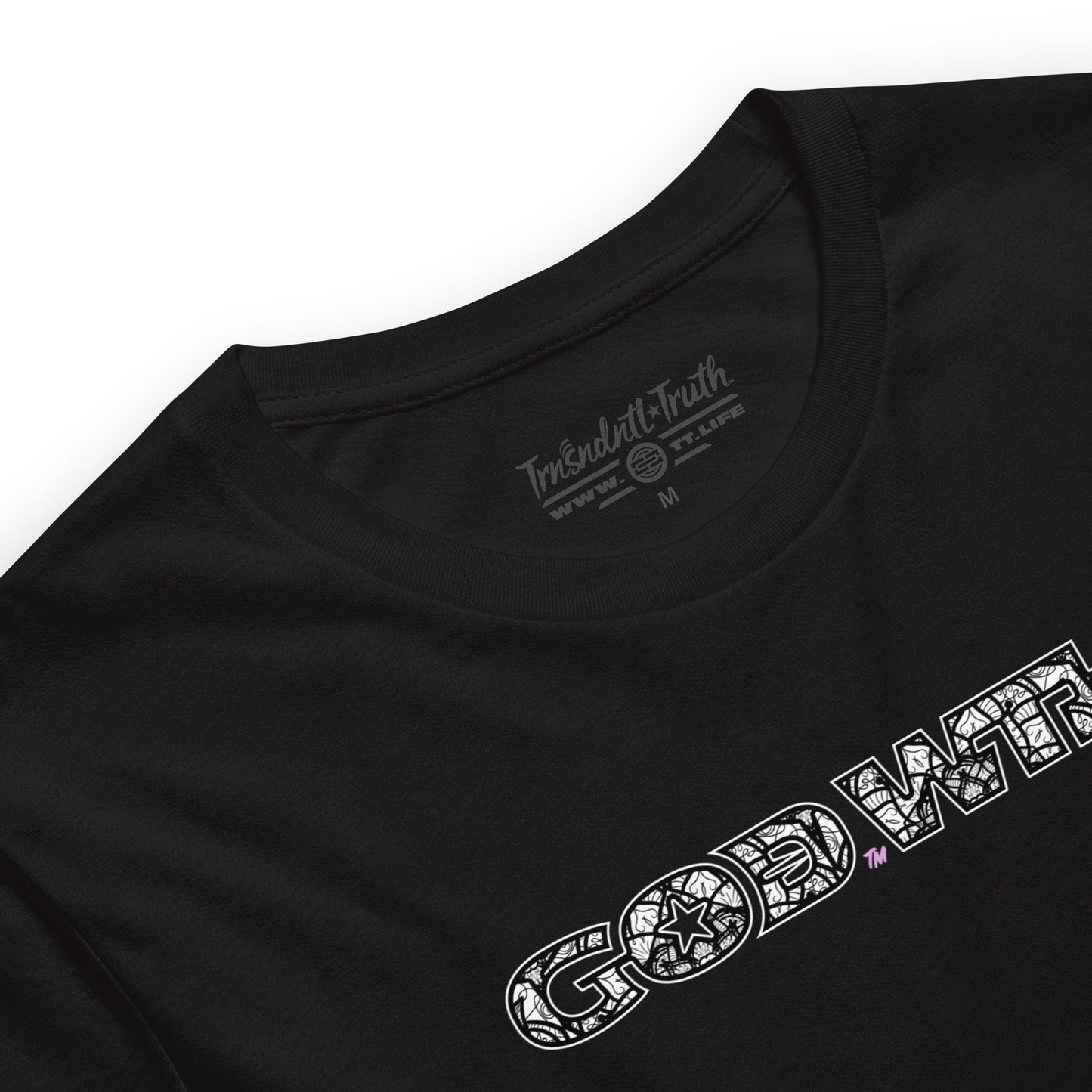 GOD WTHN™ | Unisex Ultra-Soft Eco Dreamy Tee | Universal Unity™ | Pure Black