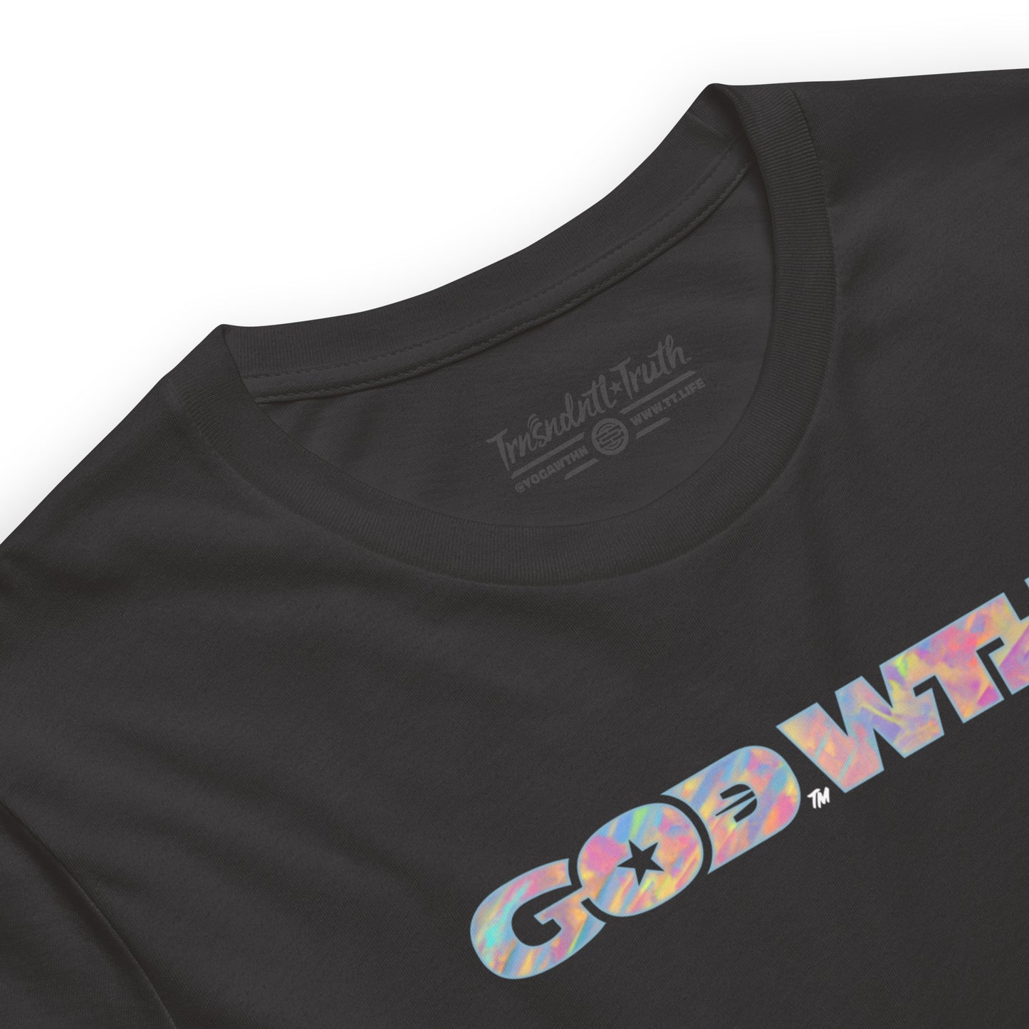 GOD WTHN™ | Unisex Ultra-Soft Eco Dreamy Tee | Astral Light™ | Mystic Charcoal
