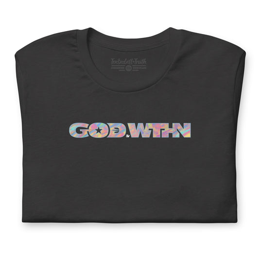 GOD WTHN™ | Unisex Ultra-Soft Eco Dreamy Tee | Astral Light™ | Mystic Charcoal