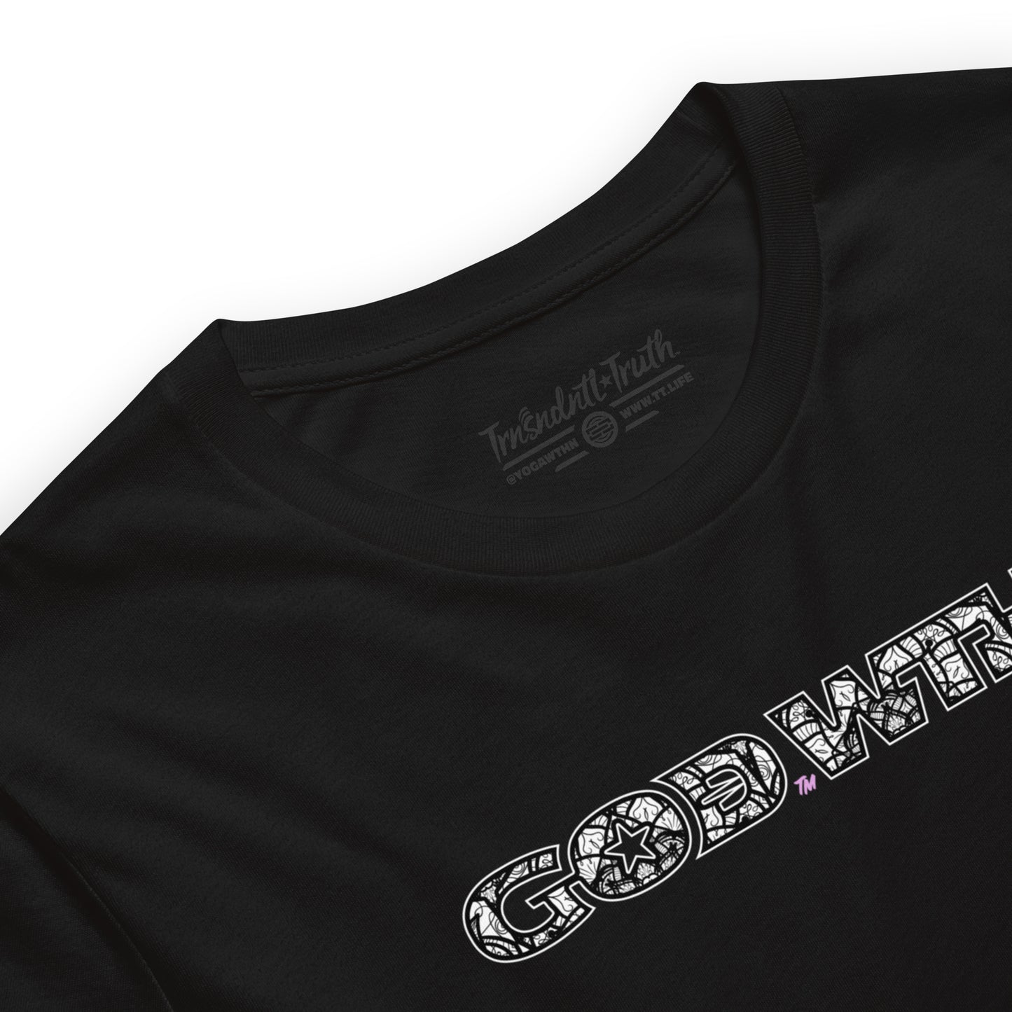 GOD WTHN™ | Unisex Ultra-Soft Eco Dreamy Tee | Universal Unity™ | Pure Black