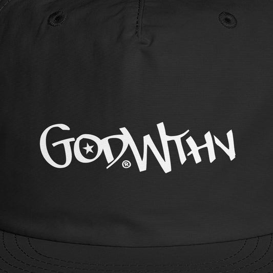God Wthn® | Eco Surf Cap | Pure Black