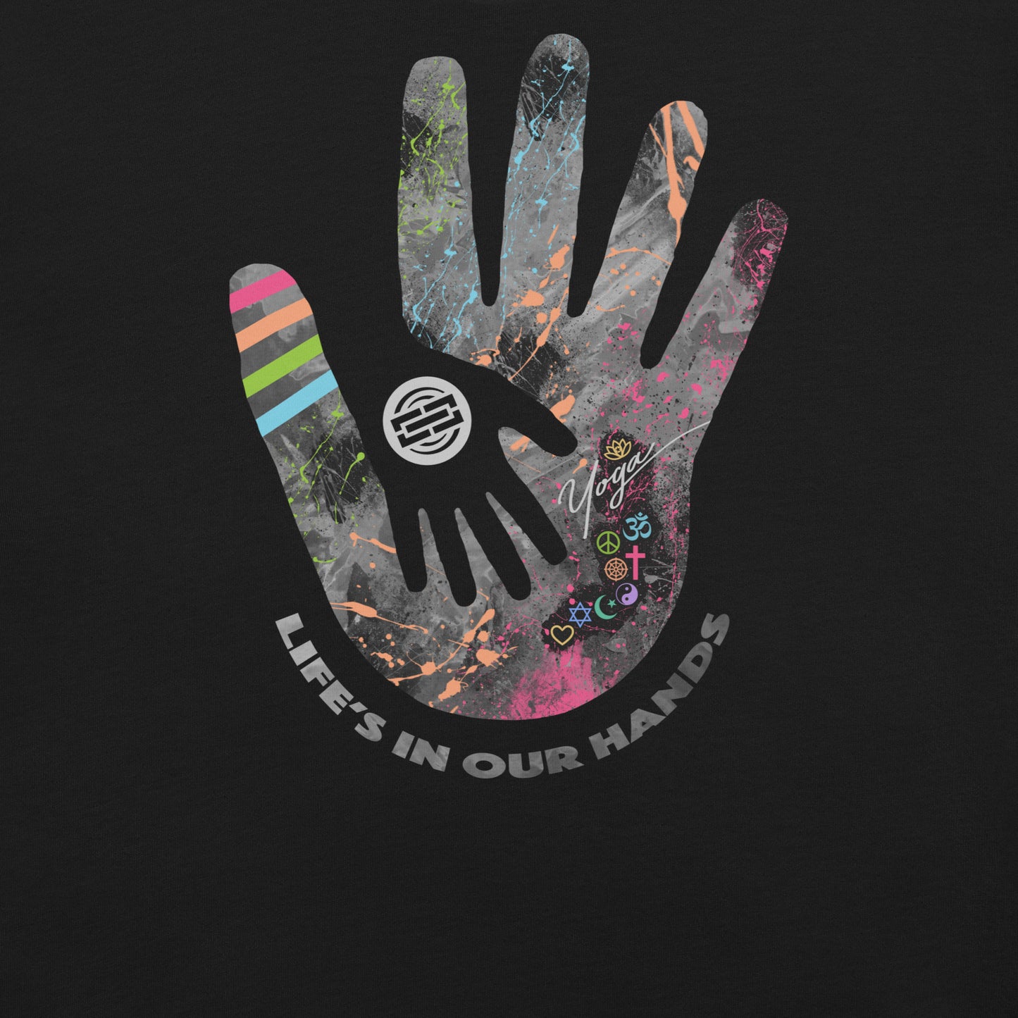 Life's in Our Hands | Unisex | Natural Eco Dreamy Tee