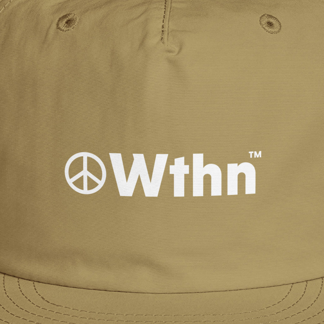 Peace Wthn™ | Eco Surf Cap | Light Khaki