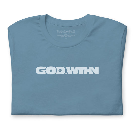 GOD WTHN™ | Unisex Ultra-Soft Eco Dreamy Tee | Deep See Blue