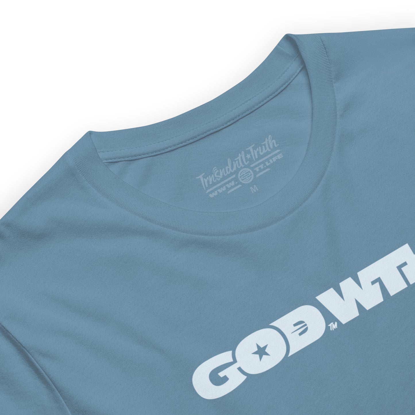 GOD WTHN™ | Unisex Ultra-Soft Eco Dreamy Tee | Deep See Blue