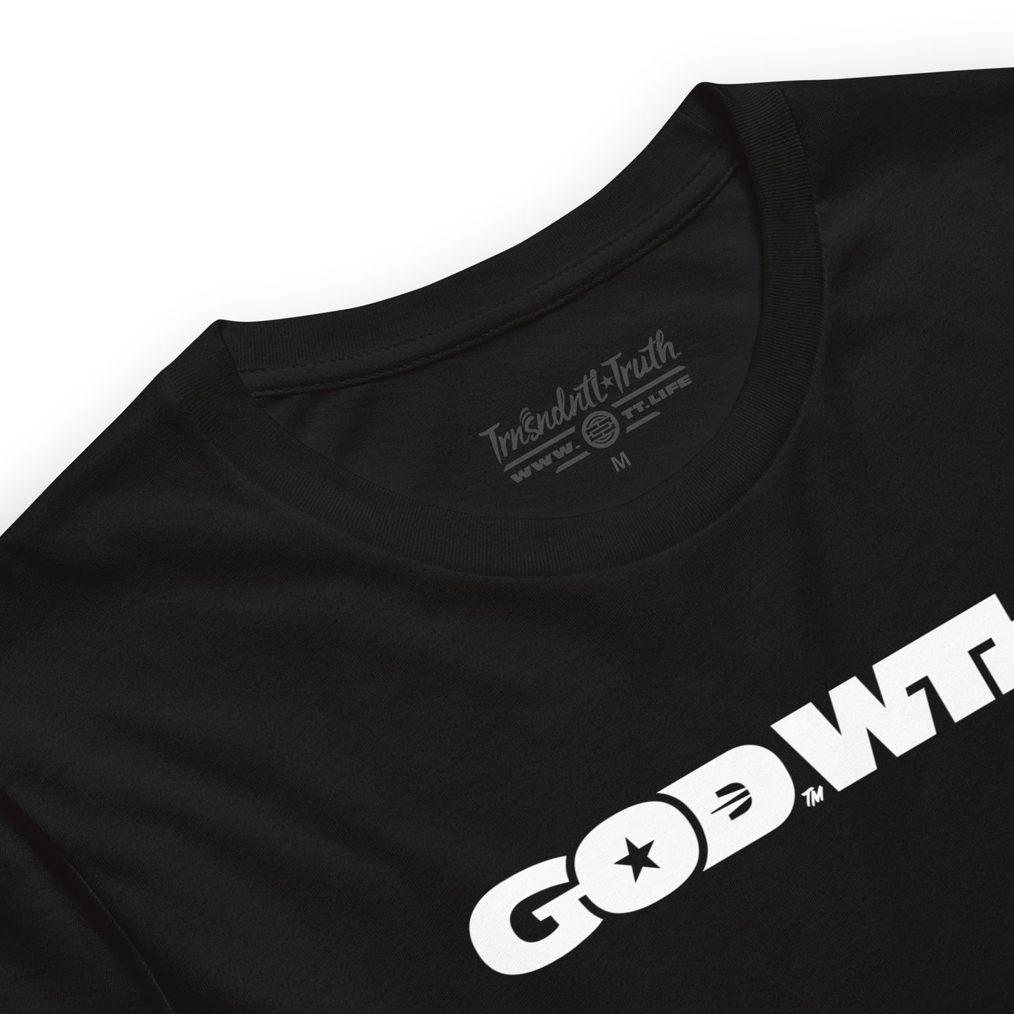 GOD WTHN™ | Unisex Ultra-Soft Eco Dreamy Tee | Pure Black