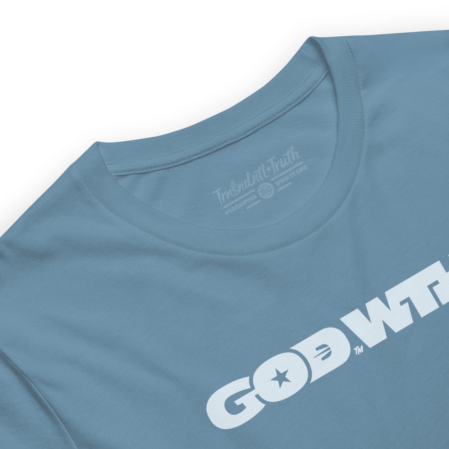 GOD WTHN™ | Unisex Ultra-Soft Eco Dreamy Tee | Deep See Blue