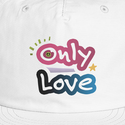 Only Love | Eco Surf Cap | White Light