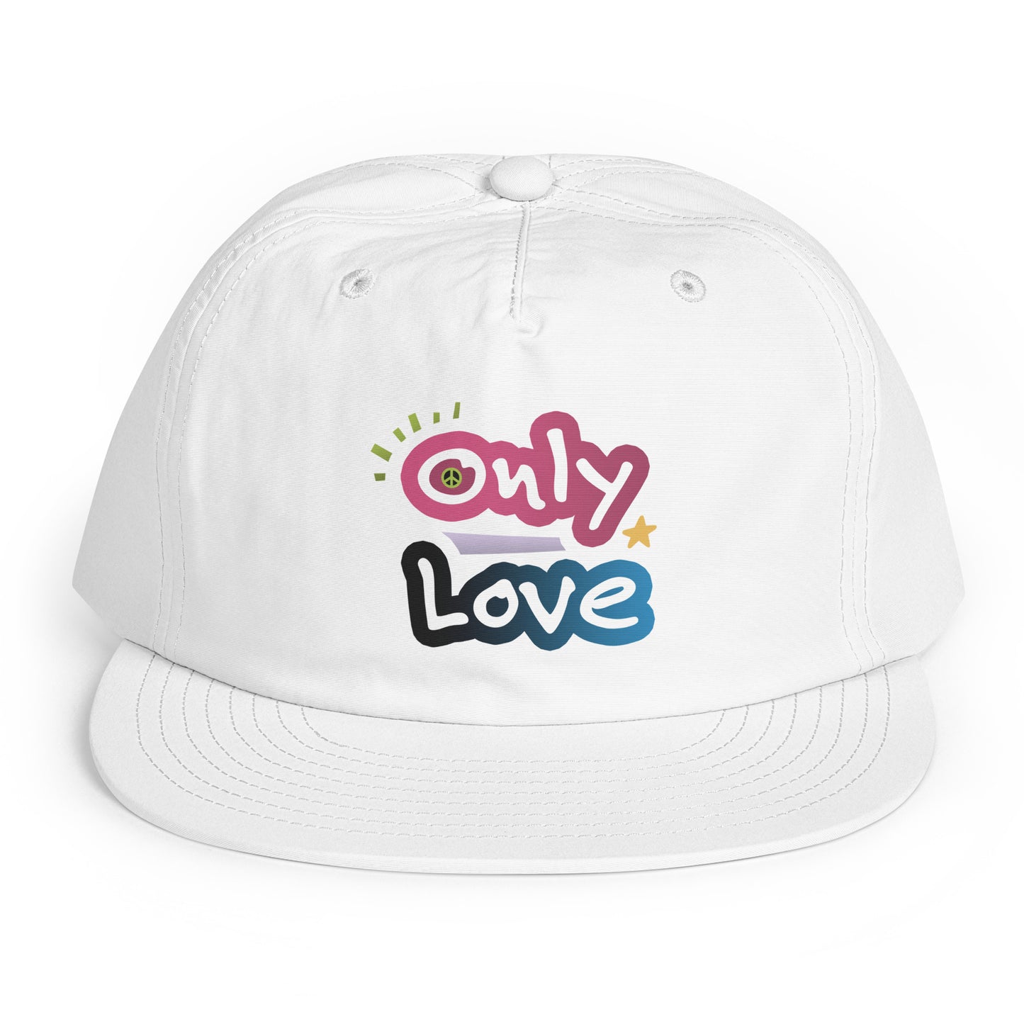 Only Love | Eco Surf Cap | White Light