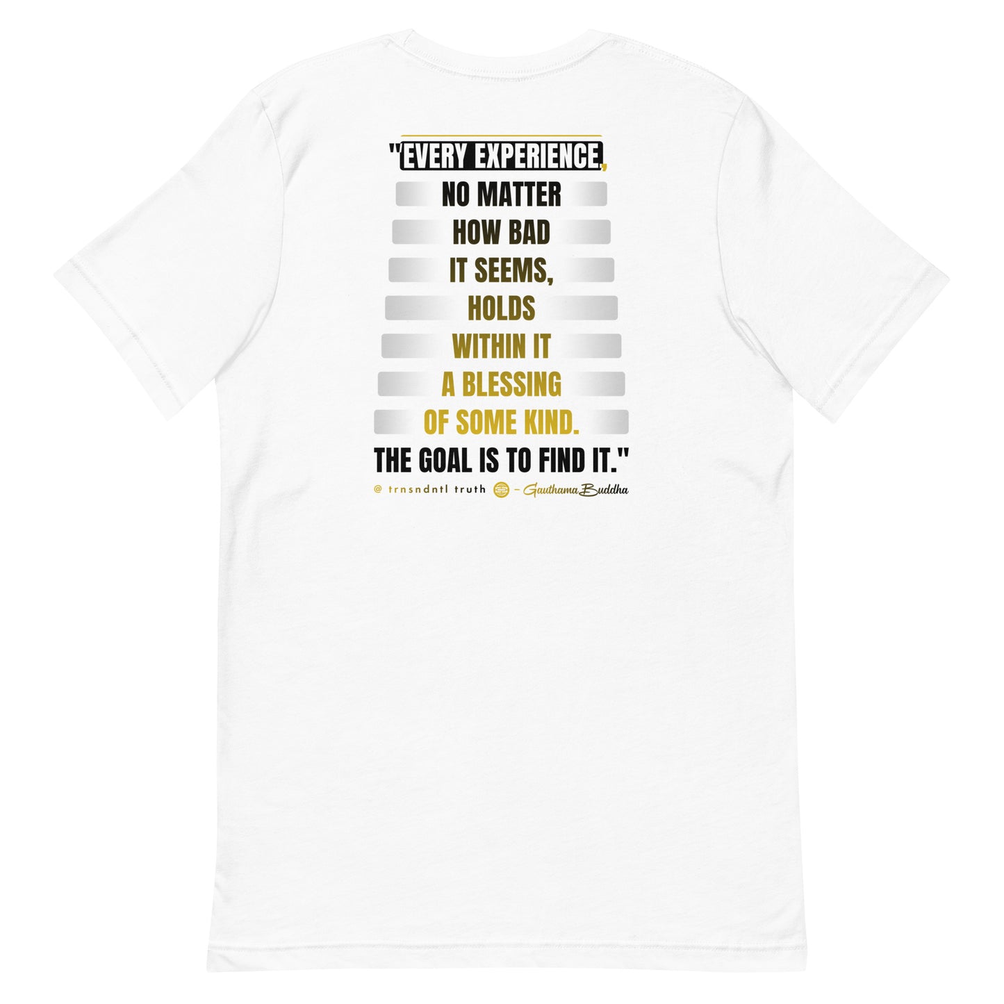 Soul Blessed® | Buddha Quote | Unisex | Eco Dreamy Tee
